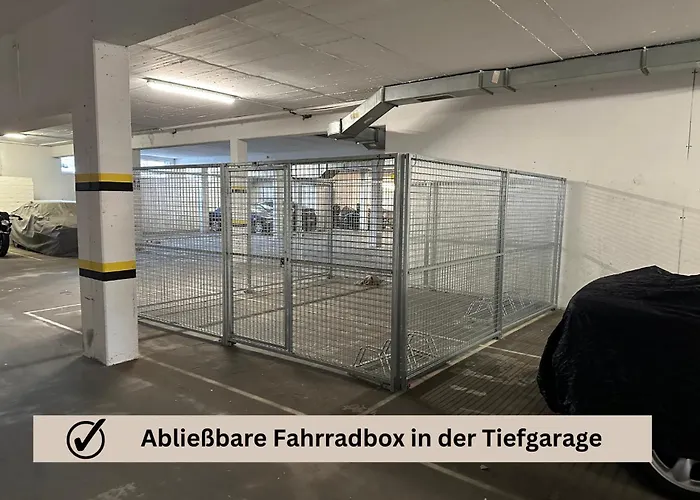 Modern Apartment - Fuer Freunde & Familien, Stadtnah, Parkplatz, E-Ladestation, Gitterbox Fuer Fahrraeder, Fitnessstudio, Digitale Gaestemappe Mit Restaurant- Und Unternehmenstipps