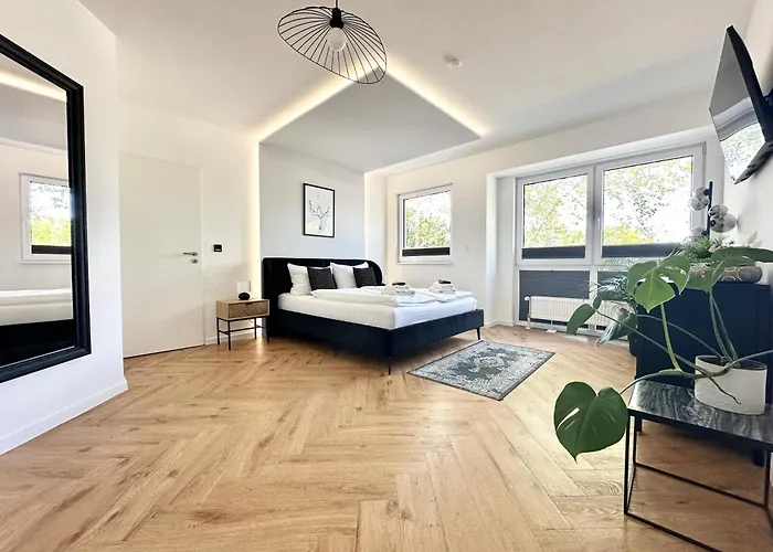 Modern Apartment - Fuer Freunde & Familien, Stadtnah, Parkplatz, E-Ladestation, Gitterbox Fuer Fahrraeder, Fitnessstudio, Digitale Gaestemappe Mit Restaurant- Und Unternehmenstipps