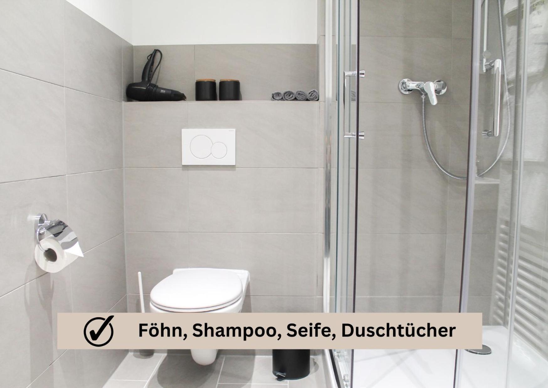 Apartment Modern - Fuer Freunde & Familien, Stadtnah, Parkplatz, E-ladestation, Gitterbox Fuer Fahrraeder, Fitnessstudio, Digitale Gaestemappe Mit Restaurant- Und Unternehmenstipps *